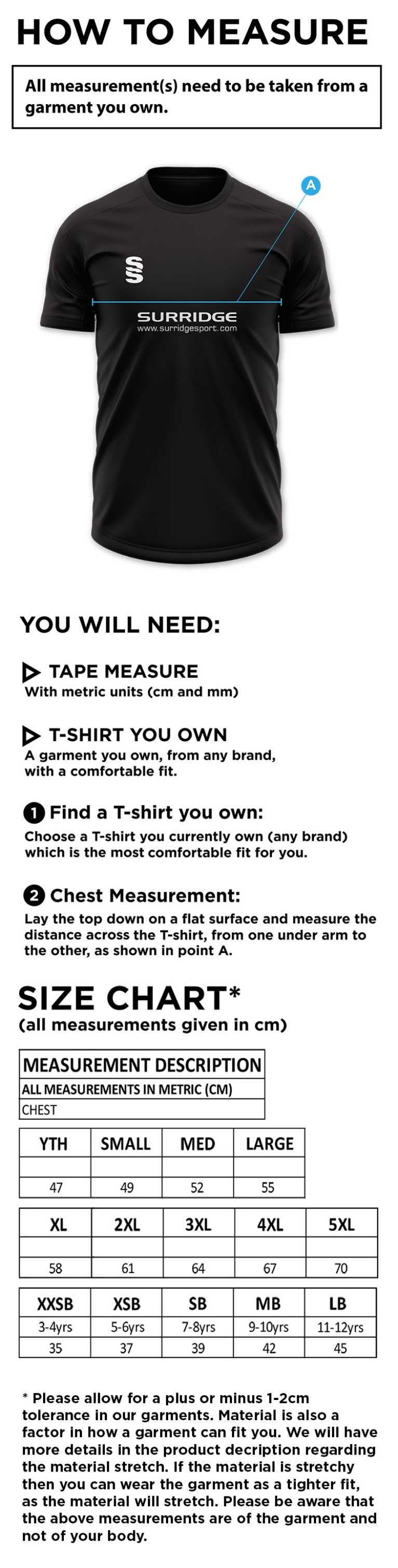 North Devon Police CC - Women's Blade Polo - Size Guide